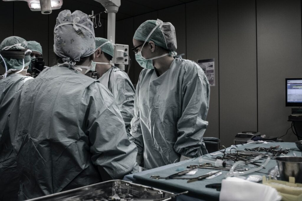 group of doctors