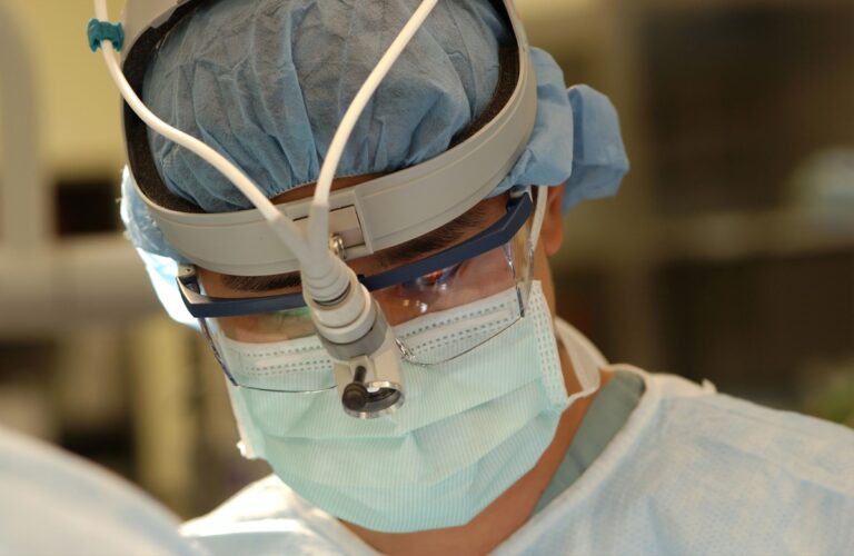 surgeon performing surgery
