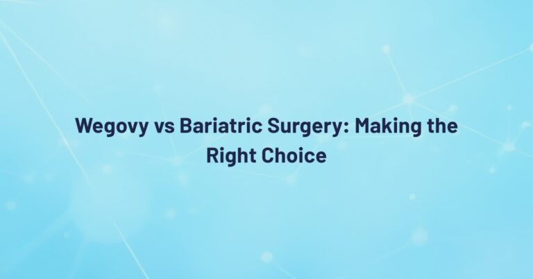 wegovy vs bariatric surgery